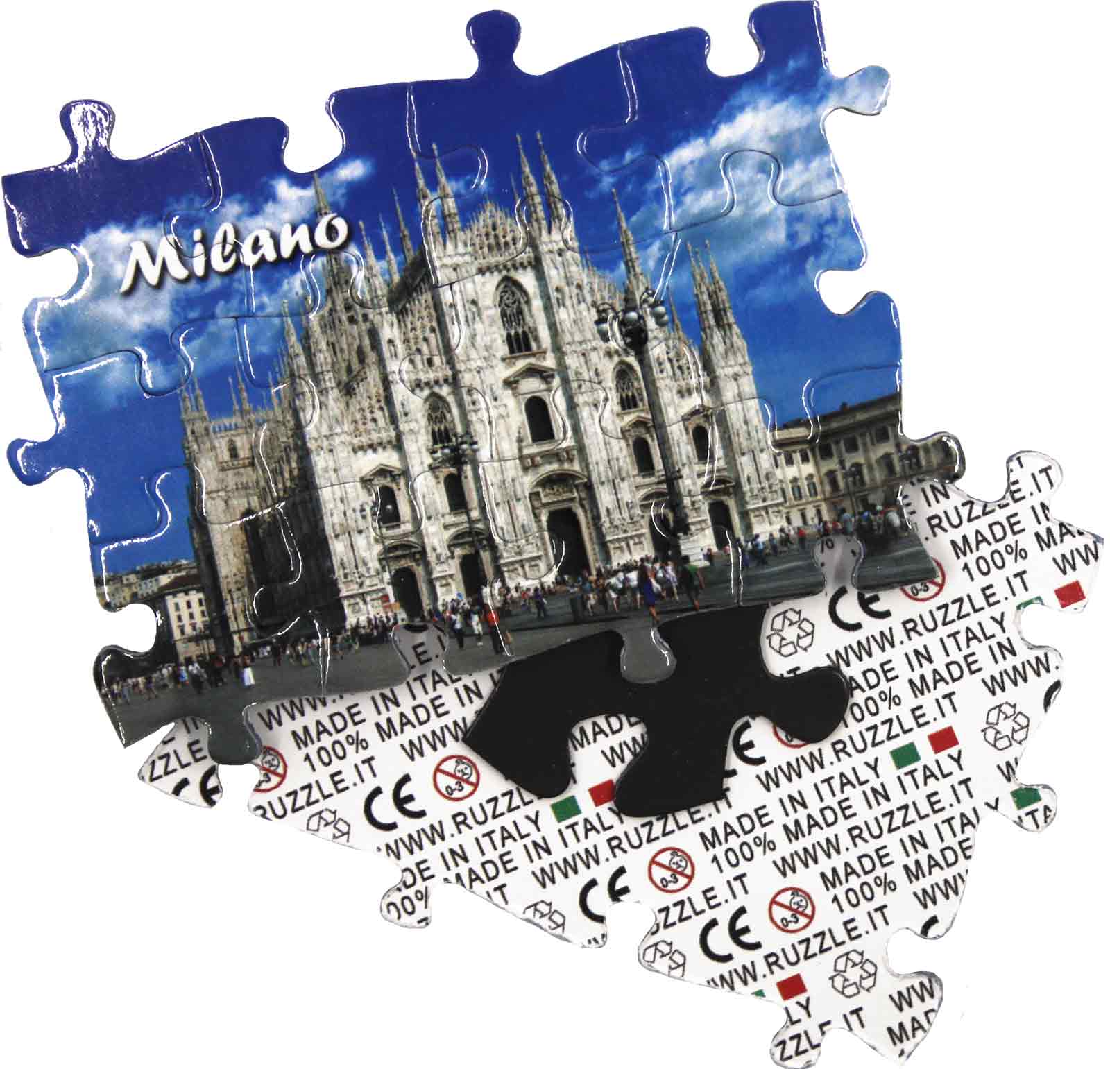 Calamita personalizzata a puzzle